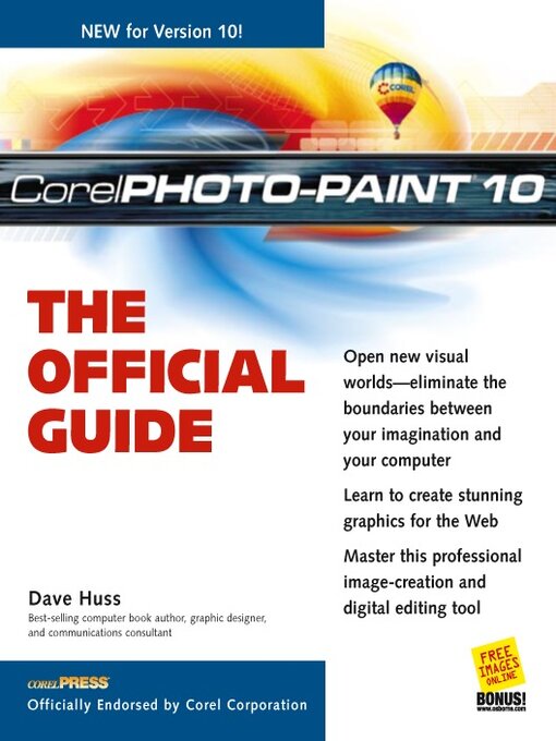 Title details for CorelPHOTO-PAINT 10 by David Huss - Available